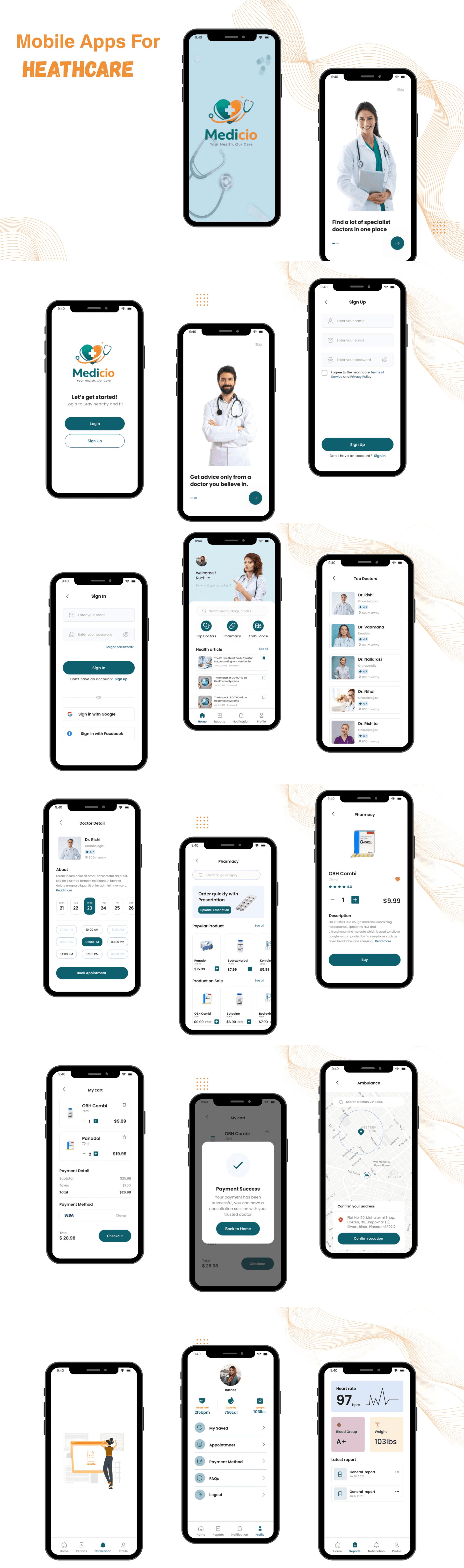 Healthcare Mobile App