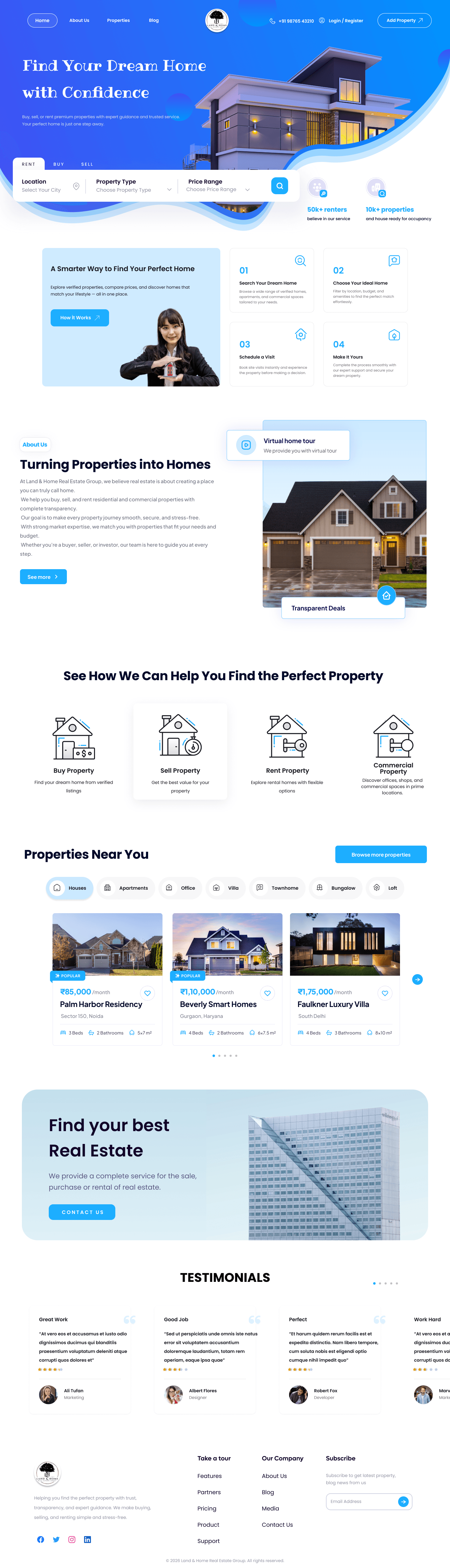 Real Estate Brokerage Website