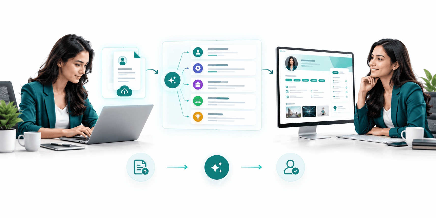 Resume Profile Builder Graphic