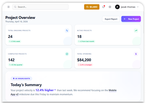 Client Dashboard